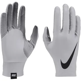 Nike Mens Base Layer Gloves Handschuhe Männer in der Farbe lt Smoke Grey/Black/Black, Größe: S, N.000.3508.019.SL