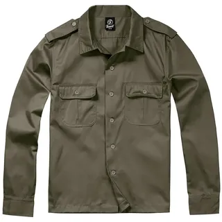 Brandit Textil Brandit US Hemd oliv, - 5XL