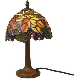 Tischleuchte Corina Tischlampe Tiffany Stil - Bronze