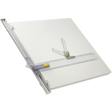 Bild Zeichenanlage (Format A1, Zeichentisch mit Zeichenmaschine, Plattengröße 70 x 100 cm, verstellbarer Neigungswinkel) grau