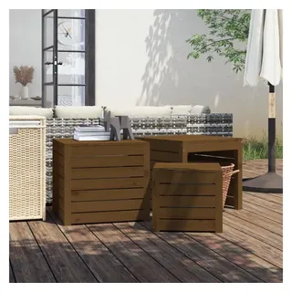 vidaXL Gartenbox-Set 3500 x 1300 cm Honigbraun