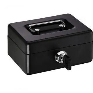 Alco ALCO-Albert 850-11 Mini Box, Kinderkassette mit Schlitz, 125 x 95 x 60 mm, schwarz