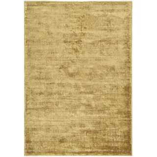 Tom Tailor Shine uni Handwebteppich 65 x 135 cm Braun