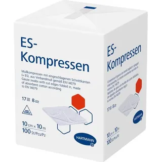 Hartmann ES-KOMPRESSEN unsteril 10 x 10 cm 100 St.