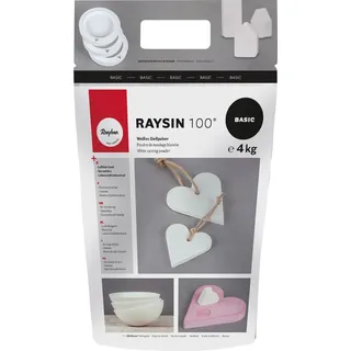 Rayher Raysin 100 Modelliermasse 4 kg weiß