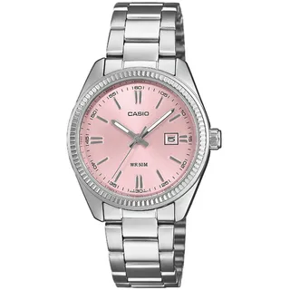 Casio LTP-1302PD Edelstahl/Rosa 30 mm 4AVEF
