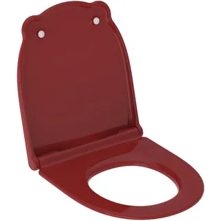Geberit Bambini WC-Sitz für Kinder, ohne Absenkautomatik, 502.969.FY.1, Farbe: karminrot