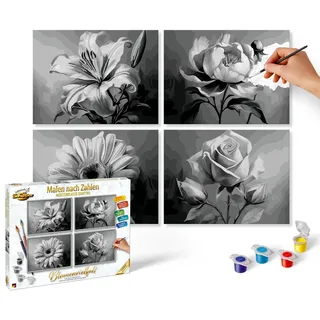 Schipper 609340919 Malen nach Zahlen Blumenvielfalt
