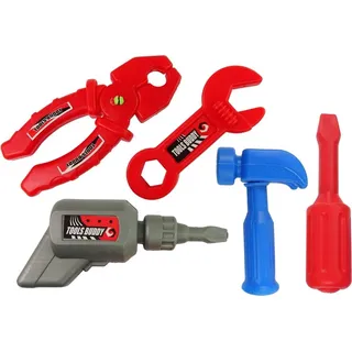 DIY-Workshop-Tischset für Kinder: 47 Werkzeuge und Zubehör