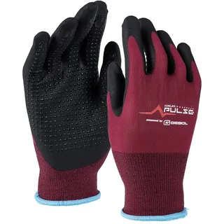 Paul H. Kübler BekleidungswerkKÜBLER Workwear | KÜBLER PULSE Arbeitshandschuhe Damen Multiflex touch | bordeaux | Größe 8