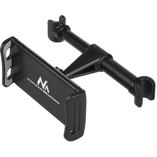 Maclean Brackets Universal Smartphone und Tablet KFZ Halterung Kopfstützenhalterung 360° drehbar Schwarz/Weiß