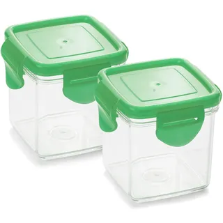 Genius Nicer Dicer Quick Auffangbehälter 4-tlg. Grün