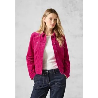 Cecil Damen B212275 Cordjacke, Jewel pink, M