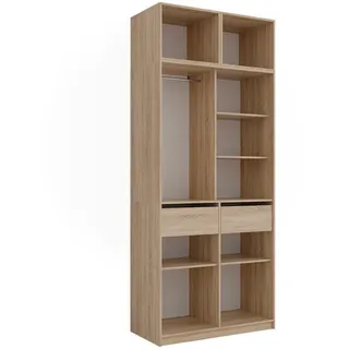 Vicco Kleiderschrank Elmo 50 x 40 x 50 cm Braun