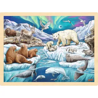 GoKi Einlegepuzzle Polarnacht (96 Teile)