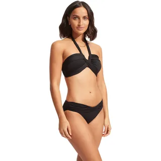 Seafolly Damen Bikini Hose Collective Black 38