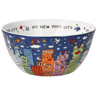 GOEBEL James Rizzi My New York City Night (Schale, Fine... - Bunt