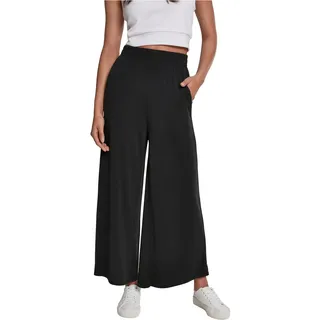 Urban Classics Damen Hose Ladies Modal Culotte, lässige Marlene Hose für Frauen, 3/4 Länge, mit Gummibund, Größen XS-5XL
