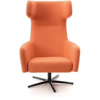 Softline Drehsessel Havana orange, Designer busk+hertzog, 79x113x90 cm