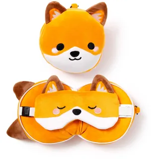relaxeazzz Adoramals Finnick Fuchs Reisekissen 30 x 20 cm Plüsch