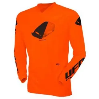 Ufo Radial Langarm-trikot - Orange / Black - S