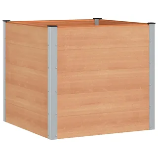 vidaXL Hochbeet Braun 100 x 100 x 91 cm - Braun