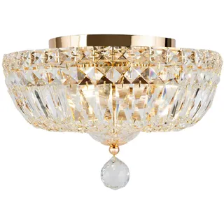 Maytoni Kronleuchter , Goldfarben , Metall, Glas , rund , 18 cm , RoHS, Ce , Lampen & Leuchten, Innenbeleuchtung, Hängeleuchten, Kronleuchter