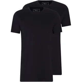 TOM TAILOR Denim T-Shirt, vielseitig kombinierbar, schwarz