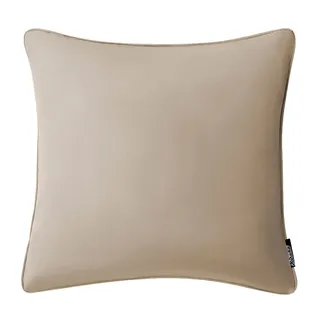 ROOM99 Aura 40 x 40 cm Zierkissenbezüg Kissenbezüg Kissenhüll Dekorative Dekokissen Wurfkissenbezug Deko Aesthetic Modern Schlafzimmer Wohnzimmer Beige,1 Stück