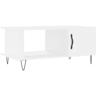 vidaXL Couchtisch Weiß 90x50x40 cm Holzwerkstoff