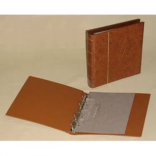 CSX Ringbinder grün, 4-Ring-Mechanik, lederartiger Kunststoff, 210x230x43mm, Füllhöhe 38mm