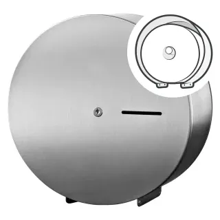 racon® X GR Toilettenpapierspender, für Großrollen, Edelstahl gebürstet, Für alle Jumbo-Rollen bis 300 mm Durchmesser