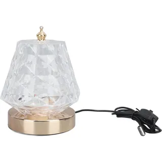 Kristall-Tischlampe, RGB-Farbwechsel-Nachtlicht, Wasserwellen-Projektionslampe, Mini-Nachttischlampe, dimmbares LED-Nachtlicht, 16 RGB-Farbwechsel-Lampe