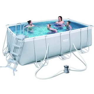 Schwimmbad Bestway Power-Steel 56456 Rechteckig 412x201 CM