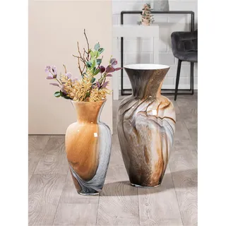 Gilde Bodenvase »Vase "Draga" H. 50,0 cm«, braun