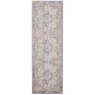 benuta Vintage-Läufer George waschbar 80x250 cm , Kunststoff , Vintage , Rechteckig , 80x250 cm , Oeko-Tex® Standard 100 , in verschiedenen Größen erhältlich, rutschfeste Unterfläche, waschbar , Teppiche und Böden, Teppiche, Teppichläufer, Läufer