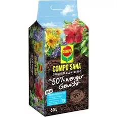 Bild Sana Qualitäts-Blumenerde 50% weniger Gewicht 60 l