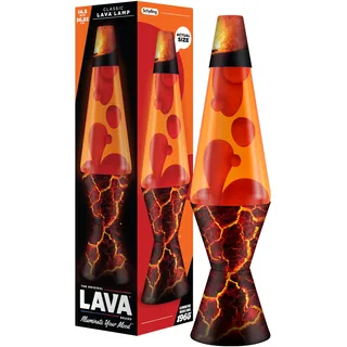 Lava Lavalampe Rot/Orange