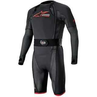 Alpinestars Tech-Air 10, Airbag-System - Schwarz/Neon-Rot - M