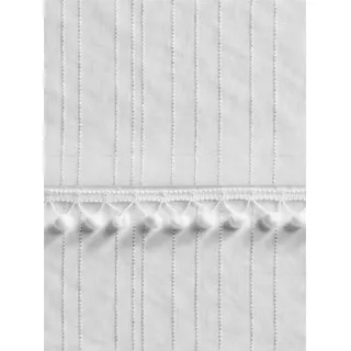 Heine home Raffrollo mit Schlaufen, weiß