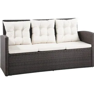 vidaXL Garten-Lounge-Set 5-tlg. braun 43973