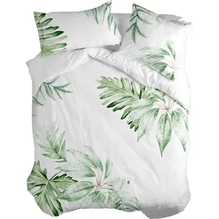 Delicate Bettbezug 200 x 200 cm 100% Baumwolle Hergestellt in Europa - Bunt