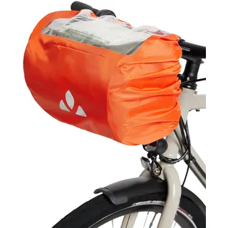 Vaude Fahrrad Lenkertaschen Regenhülle Raincover, wasserdicht, passend bis 6 l Volumen, orange, Einheitsgröße