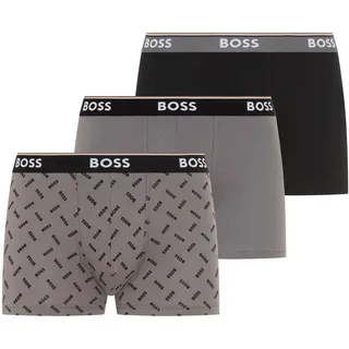 BOSS Trunk Packung, 3 Stk. aus Stretch-Baumwolle, elastischer Bund, mittlere Bundhöhe