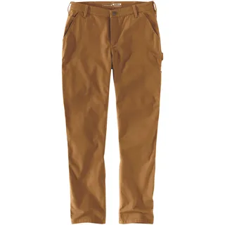 Carhartt Canvas Work Relaxed-Fit, Textilhose Damen - Braun - W10