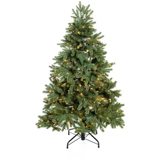 Evergreen Weihnachtsbaum Roswell Kiefer 150 cm, beleuchtet