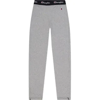 Champion Hosen Wmns Script Logo Waist Zip Detail Leggings, 114561EM525GRJM, Größe: 158 - Grau
