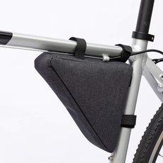 Wantalis Fahrrad-Rahmentasche, Grau, Einheitsgröße