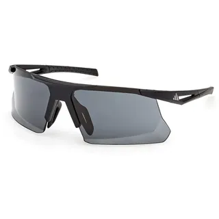 Adidas Sport Dunamis Bi Sonnenbrille - Matte Black 7902A - Smoke/CAT3