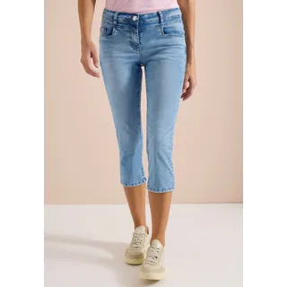 Cecil Slim-fit-Jeans CECIL "Style Scarlett", Damen, Gr. 36, N-Gr, light blau washed, Denim/Jeans, Obermaterial: 78% Baumwolle, 20% Polyester, 2% Elasthan.